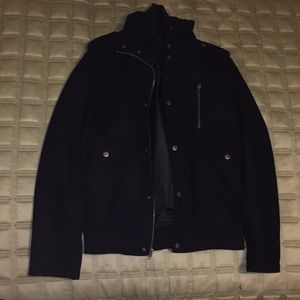 Men’s black jacket